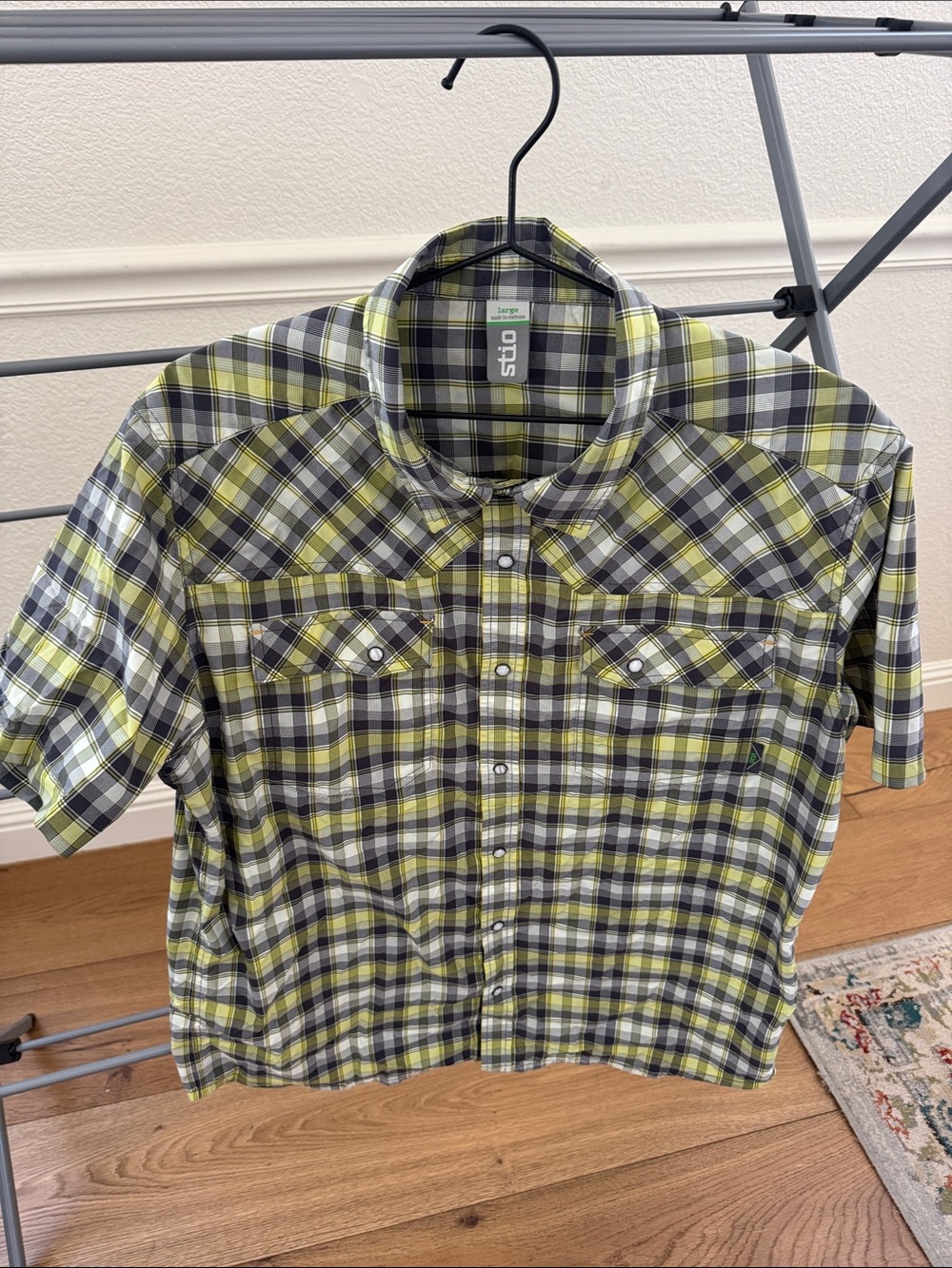 EUC Stio Eddy Short Sleeve size L